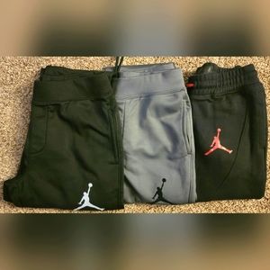 Boys Size Medium (10/12) - Jordan Athletic Pants - Lot of 3 - Pre-Owned